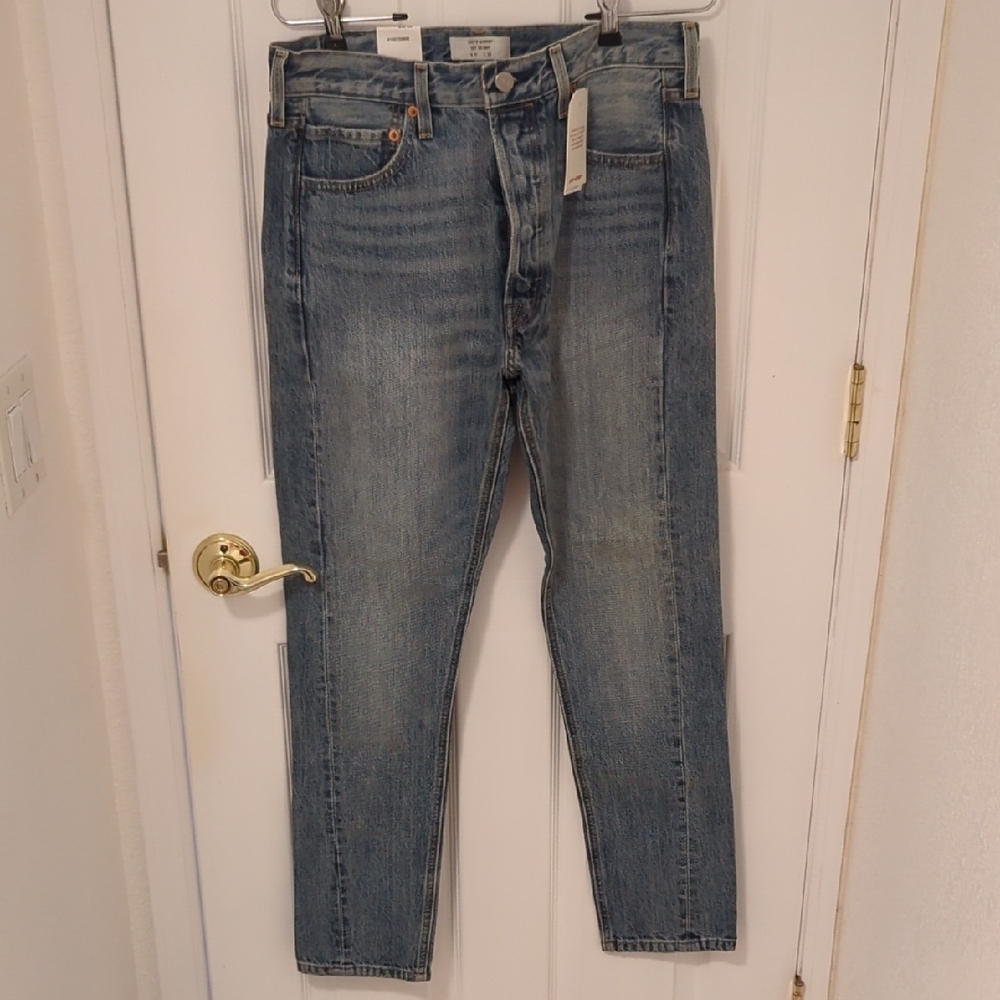 NWT Women's 501 Levi's Blue Jeans